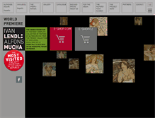 Tablet Screenshot of lendl-mucha.com